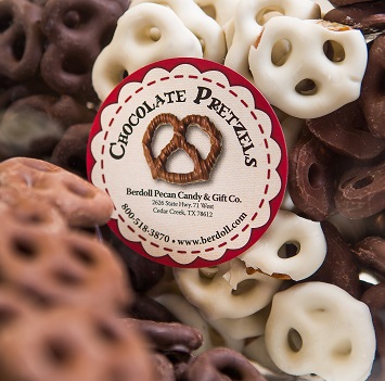 CHOCOLATE COVERED PRETZELS